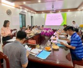 Hội đồng thẩm định, đánh giá nghiệm thu kết quả thực hiện đề án “Xây dựng mô hình Chăn nuôi bò thịt tại Trường Cao đẳng Nông nghiệp Thanh Hóa” theo chương trình mục tiêu quốc gia giảm nghèo bền vững năm 2023