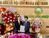 Công bố Quyết định điều động và bổ nhiệm PGS.TS Lê Viết Báu làm Hiệu trưởng Trường Cao đẳng Nông nghiệp Thanh Hóa