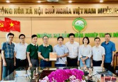 Đoàn công tác Công ty Cổ phần GREENFEED Việt Nam đến thăm và làm việc tại Trường Cao đẳng Nông nghiệp Thanh Hóa